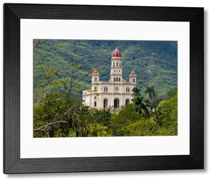 Framed Print : Basilica de Nuestra Senora del Cobre, El Cobre, Cuba, West Indies, Caribbean