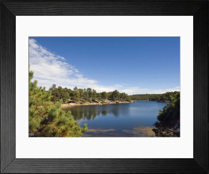 Framed Print : Lake Arareko, Creel, Barranca del Cobre (Copper Canyon), Chihuahua state Framed Print : Lake Arareko, Creel, Barranca del Cobre (Copper Canyon), Chihuahua state
