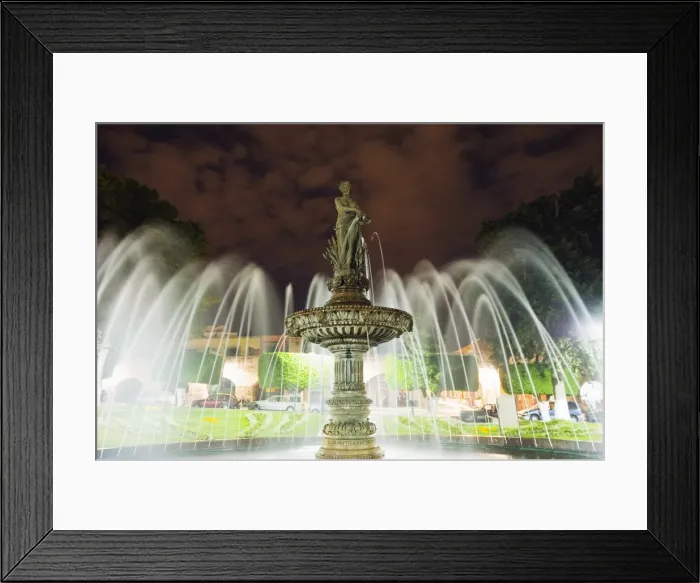 Framed Print : Fuente Las Tarascas, Morelia, Michoacan state, Mexico, North America Framed Print : Fuente Las Tarascas, Morelia, Michoacan state, Mexico, North America