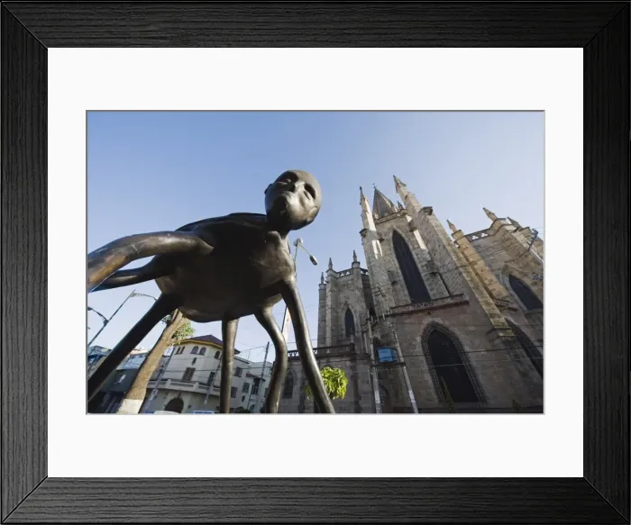 Framed Print : Modern art sculpture, Guadalajara, Mexico, North America Framed Print : Modern art sculpture, Guadalajara, Mexico, North America