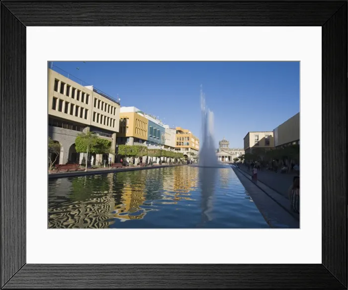 Framed Print : Water fountain at Instituto Cultural de Cabanas, UNESCO World Heritage Site Framed Print : Water fountain at Instituto Cultural de Cabanas, UNESCO World Heritage Site