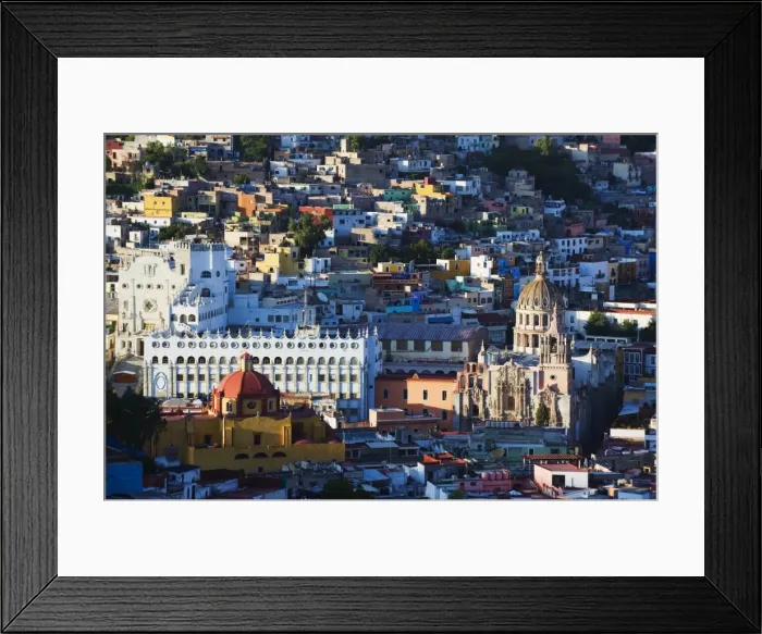Framed Print : University building and Cathedral, Guanajuato, UNESCO World Heritage Site Framed Print : University building and Cathedral, Guanajuato, UNESCO World Heritage Site