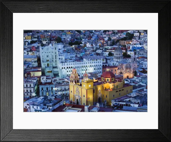 Framed Print : Basilica de Nuestra Senora de Guanajuato and University building, Guanajuato Framed Print : Basilica de Nuestra Senora de Guanajuato and University building, Guanajuato