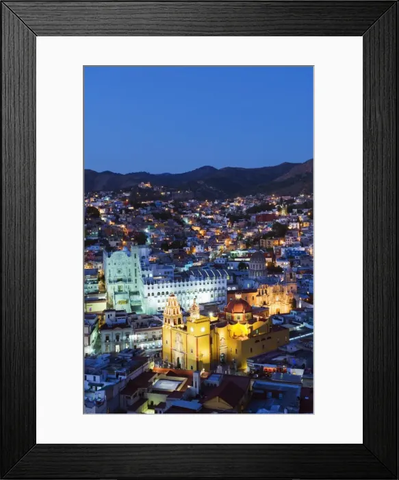 Framed Print : Basilica de Nuestra Senora de Guanajuato and University building, Guanajuato Framed Print : Basilica de Nuestra Senora de Guanajuato and University building, Guanajuato