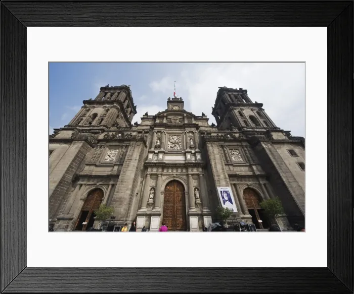 Framed Print : Cathedral Metropolitana, District Federal, Mexico City, Mexico, North America Framed Print : Cathedral Metropolitana, District Federal, Mexico City, Mexico, North America