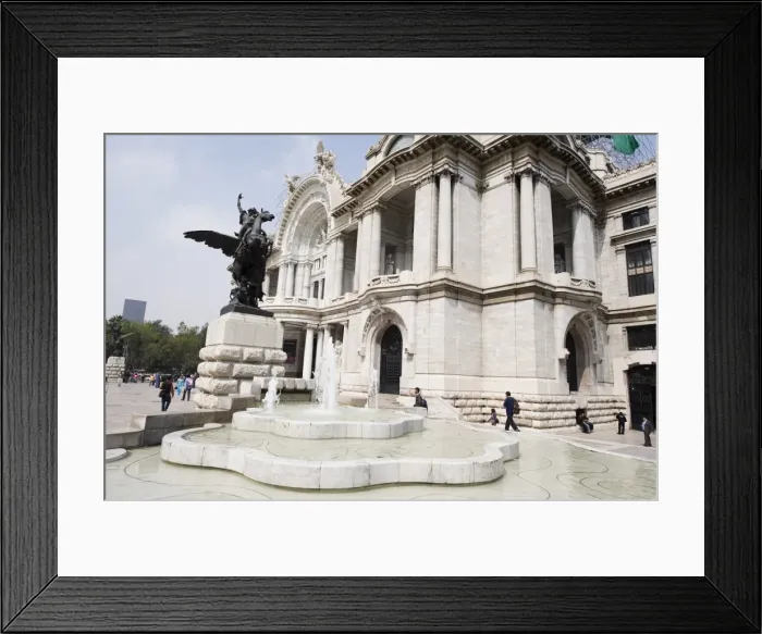 Framed Print : Palacio de Bellas Artes, District Federal, Mexico City, Mexico, North America