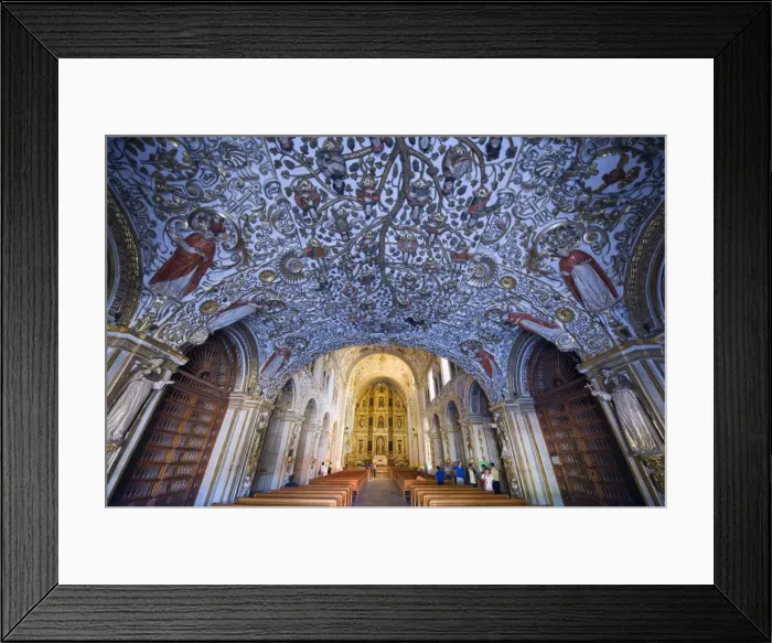 Framed Print : Interior of Santo Domingo church, Oaxaca, Oaxaca state, Mexico, North America Framed Print : Interior of Santo Domingo church, Oaxaca, Oaxaca state, Mexico, North America