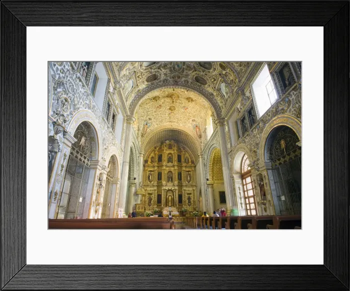 Framed Print : Interior of Santo Domingo church, Oaxaca, Oaxaca state, Mexico, North America Framed Print : Interior of Santo Domingo church, Oaxaca, Oaxaca state, Mexico, North America
