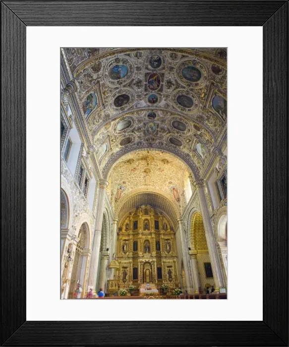 Framed Print : Interior of Santo Domingo church, Oaxaca, Oaxaca state, Mexico, North America Framed Print : Interior of Santo Domingo church, Oaxaca, Oaxaca state, Mexico, North America