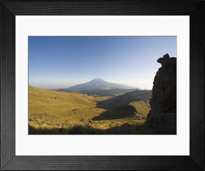 Framed Print : Volcan de Popocatepetl, 5452m, from Volcan de Iztaccihuatl, 5220m, Sierra Nevada Framed Print : Volcan de Popocatepetl, 5452m, from Volcan de Iztaccihuatl, 5220m, Sierra Nevada
