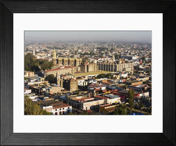 Framed Print : Cholula, Puebla state, Mexico North America Framed Print : Cholula, Puebla state, Mexico North America