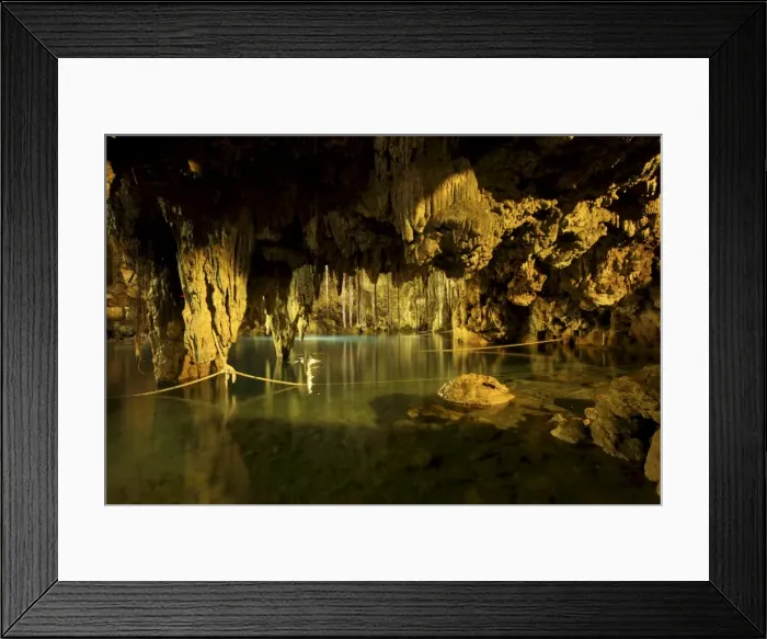 Framed Print : Cenote Dzitnup, underground sinkholes which has only one natural source of light Framed Print : Cenote Dzitnup, underground sinkholes which has only one natural source of light