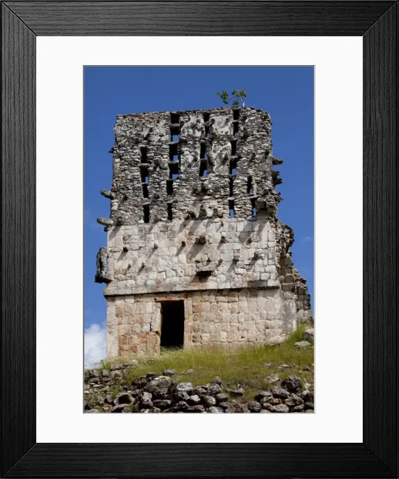 Framed Print : El Mirador (Watch Tower) (Observator), Mayan ruins, Labna, Yucatan, Mexico, North America Framed Print : El Mirador (Watch Tower) (Observator), Mayan ruins, Labna, Yucatan, Mexico, North America