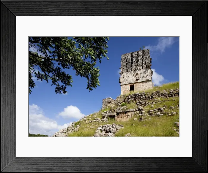 Framed Print : El Mirador (Watch Tower) (Observator), Mayan ruins, Labna, Yucatan, Mexico, North America Framed Print : El Mirador (Watch Tower) (Observator), Mayan ruins, Labna, Yucatan, Mexico, North America