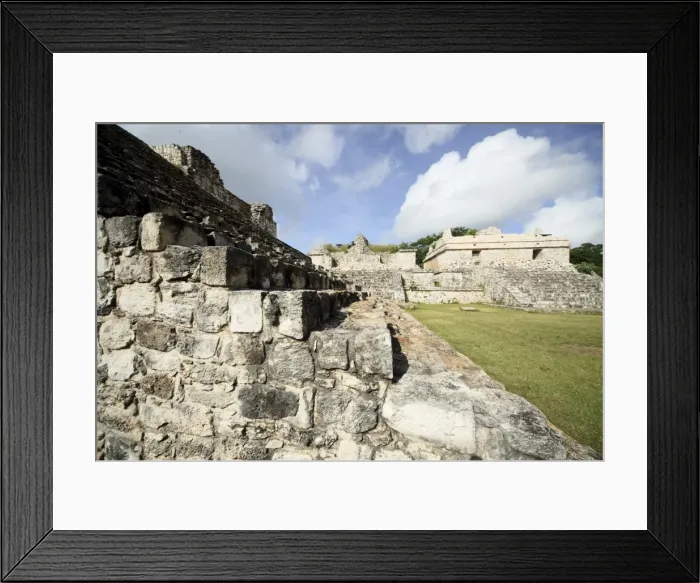 Framed Print : Steps to the Oval Palace, Mayan ruins, Ek Balam, Yucatan, Mexico, North America Framed Print : Steps to the Oval Palace, Mayan ruins, Ek Balam, Yucatan, Mexico, North America