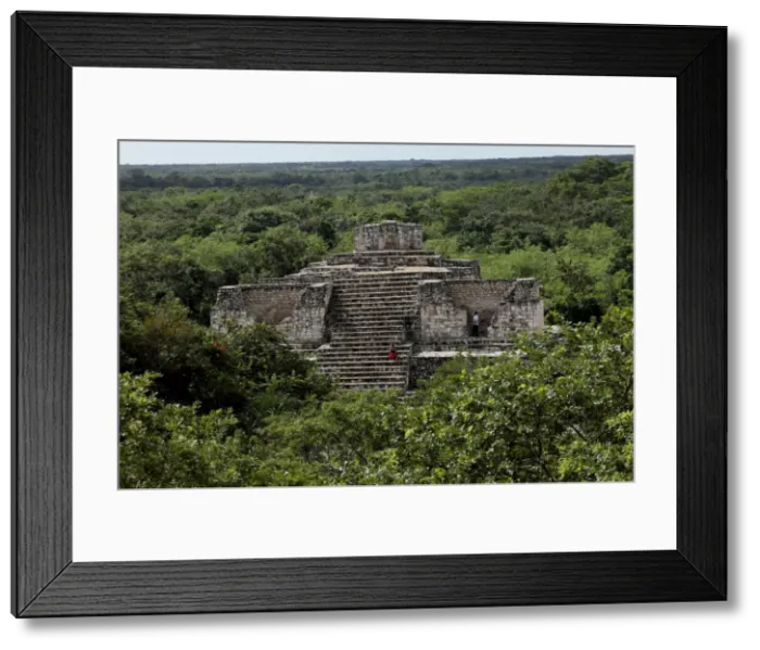 Framed Print : The Oval Palace, Mayan ruins, Ek Balam, Yucatan, Mexico, North America Framed Print : The Oval Palace, Mayan ruins, Ek Balam, Yucatan, Mexico, North America