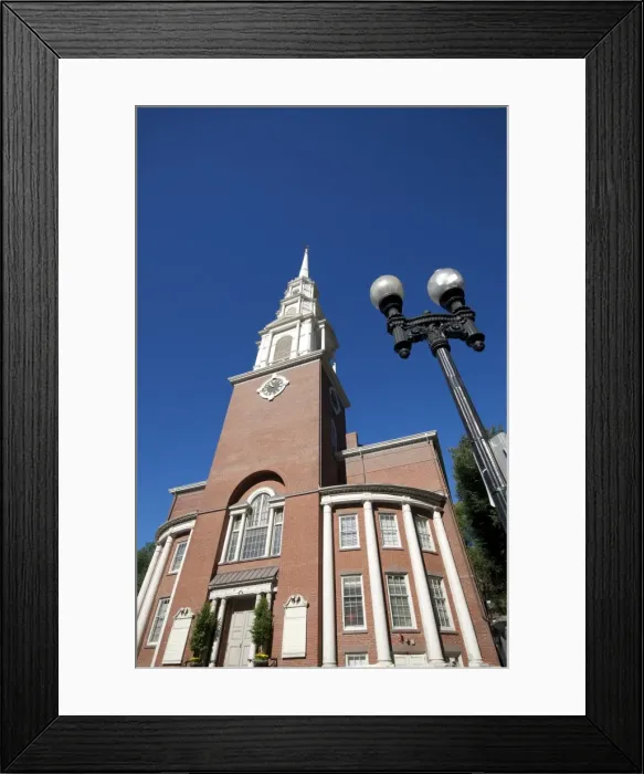 Framed Print : Park Street Church, Boston, Massachusetts, New England, United States of America Framed Print : Park Street Church, Boston, Massachusetts, New England, United States of America