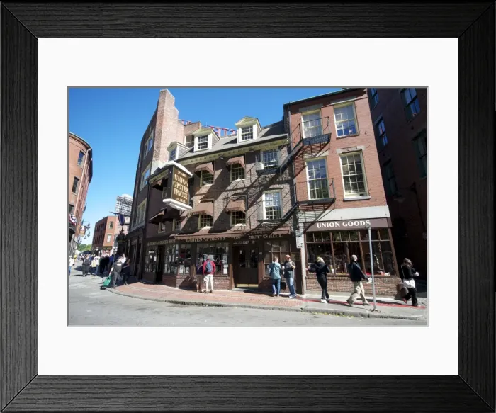 Framed Print : Union Oyster House, Boston, Massachusetts, New England, United States of America Framed Print : Union Oyster House, Boston, Massachusetts, New England, United States of America