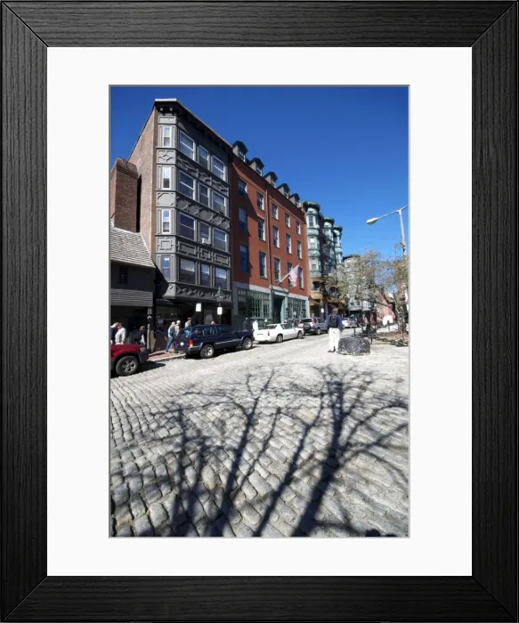 Framed Print : Italian area, Boston, Massachusetts, New England, United States of America, North America