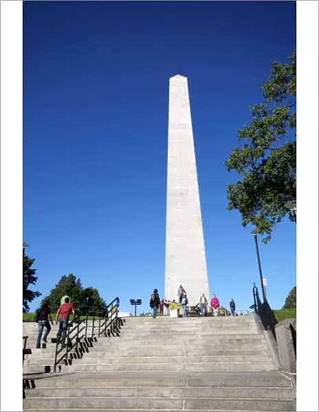 Bunker Hill Memorial, Charlestown, Boston, Massachusetts, New England, United States of America