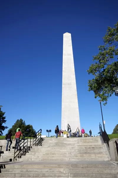 Bunker Hill Memorial, Charlestown, Boston, Massachusetts, New England, United States of America