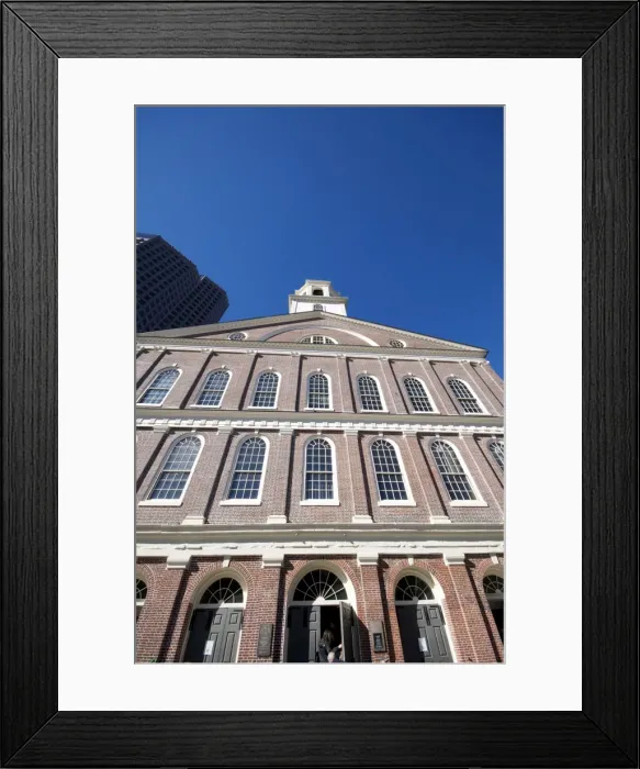 Framed Print : Faneuil Hall, Boston, Massachusetts, New England, United States of America, North America Framed Print : Faneuil Hall, Boston, Massachusetts, New England, United States of America, North America