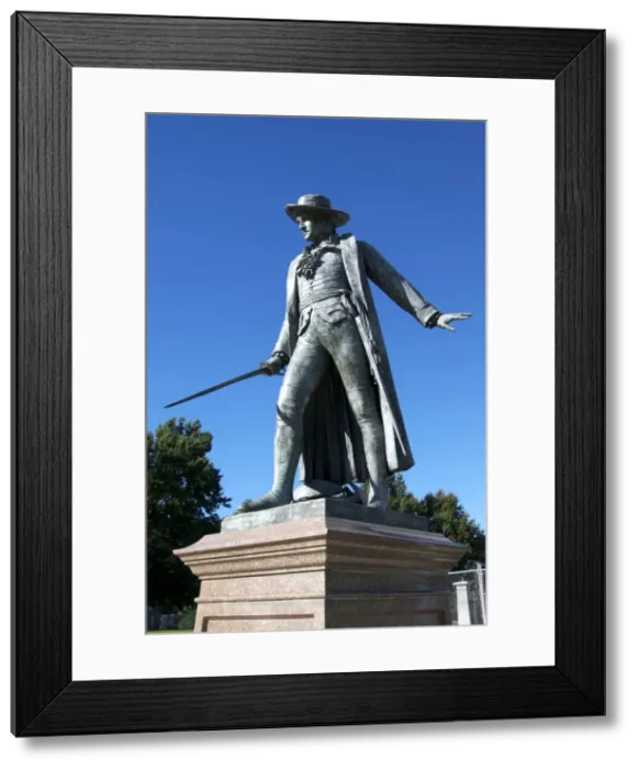 Framed Print : Statue of Colonel William Prescott, Bunker Hill, Charlestown, Boston, Massachusetts Framed Print : Statue of Colonel William Prescott, Bunker Hill, Charlestown, Boston, Massachusetts