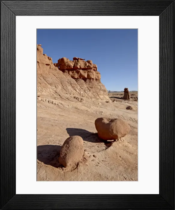 Framed Print : Boulders, Goblin Valley State Park, Utah, United States of America, North America Framed Print : Boulders, Goblin Valley State Park, Utah, United States of America, North America