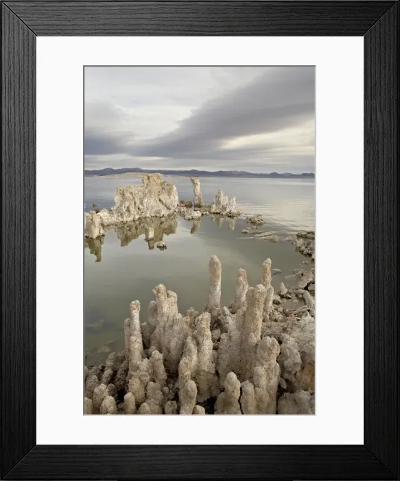 Framed Print : Tufa formations, Mono Lake, California, United States of America, North America Framed Print : Tufa formations, Mono Lake, California, United States of America, North America