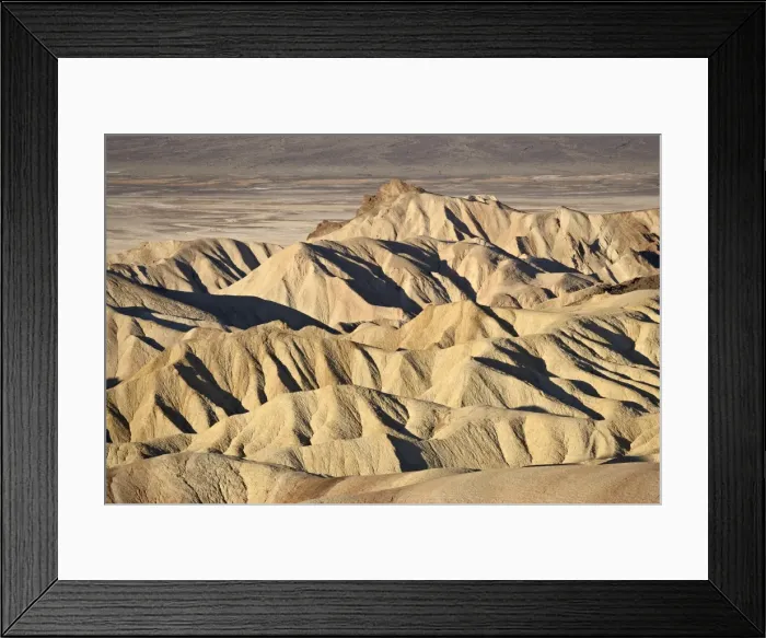 Framed Print : Badlands at Zabriskie Point, Death Valley National Park, California, United States of America Framed Print : Badlands at Zabriskie Point, Death Valley National Park, California, United States of America