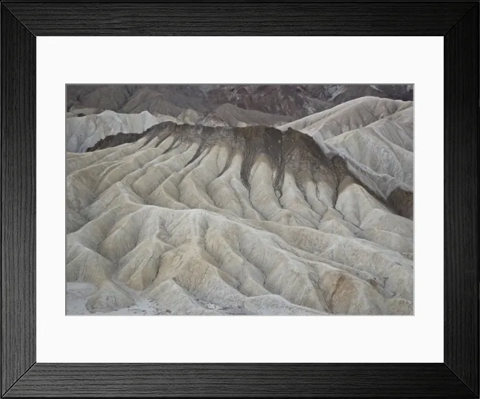 Framed Print : Erosion patterns at Zabriskie Point, Death Valley National Park, California Framed Print : Erosion patterns at Zabriskie Point, Death Valley National Park, California