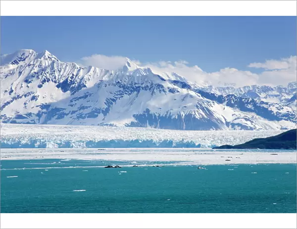 Hubbard Glacier in Yakutat Bay, Gulf of Alaska, Southeast Alaska, United States of America