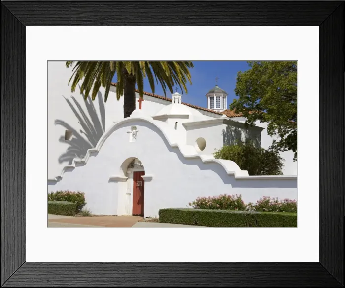 Framed Print : San Luis Rey Mission, Oceanside, California, United States of America, North America Framed Print : San Luis Rey Mission, Oceanside, California, United States of America, North America