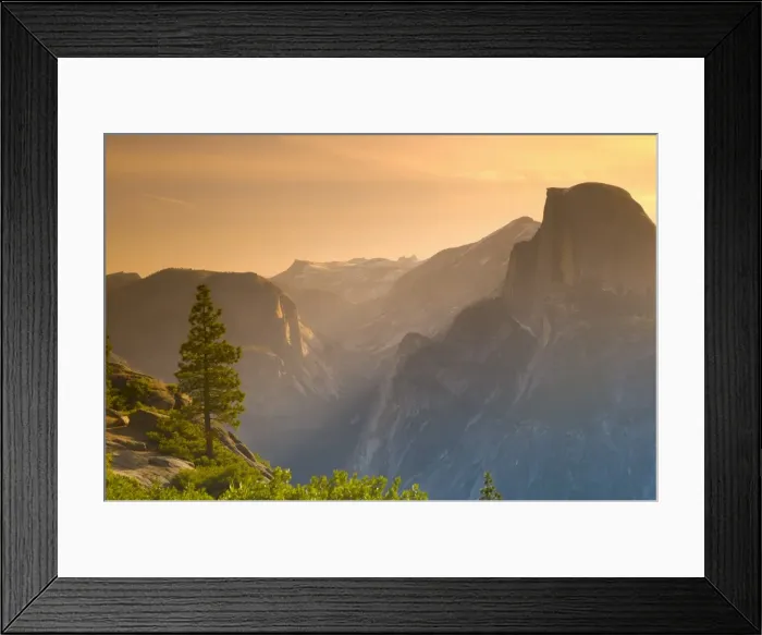 Framed Print : Half Dome from Glacier Point, Yosemite National Park, UNESCO World Heritage Site Framed Print : Half Dome from Glacier Point, Yosemite National Park, UNESCO World Heritage Site