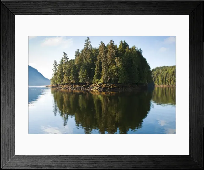 Framed Print : Yes Bay in the Cleveland Peninsula region of Southeast Alaska, Alaska, United States of America Framed Print : Yes Bay in the Cleveland Peninsula region of Southeast Alaska, Alaska, United States of America