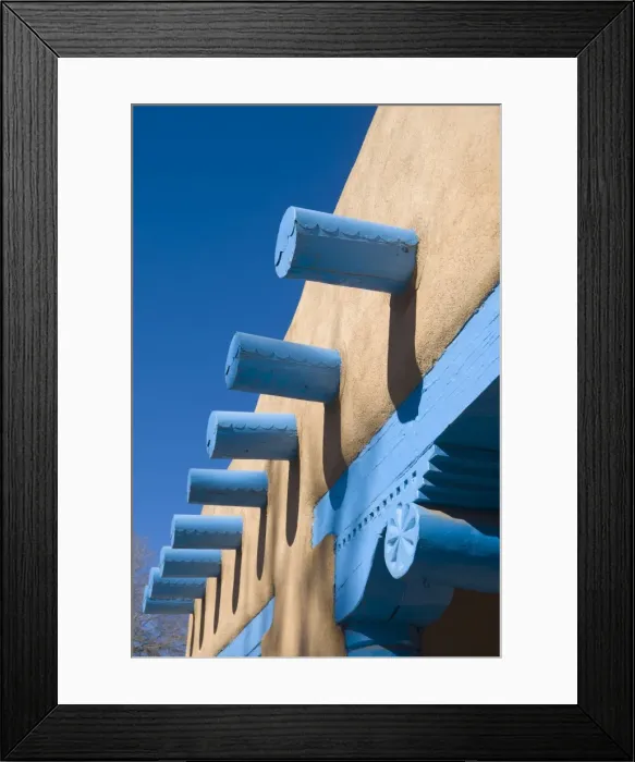 Framed Print : Adobe buildings, Taos, New Mexico, United States of America, North America Framed Print : Adobe buildings, Taos, New Mexico, United States of America, North America