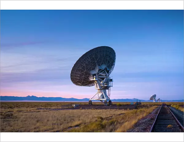 VLA (Very Large Array) of the National Radio Astronomy Observatory, New Mexico