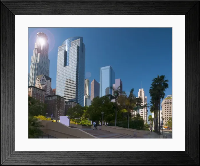 Framed Print : Downtown, Los Angeles, California, United States of America, North America Framed Print : Downtown, Los Angeles, California, United States of America, North America