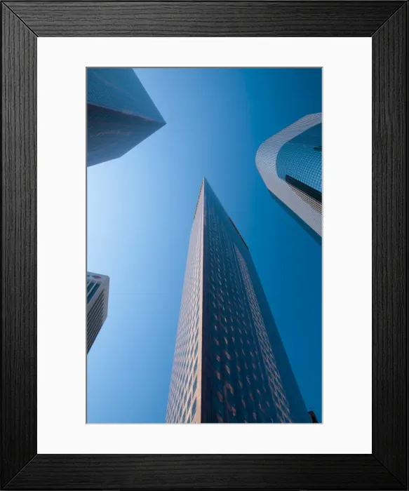 Framed Print : Downtown, Los Angeles, California, United States of America, North America Framed Print : Downtown, Los Angeles, California, United States of America, North America