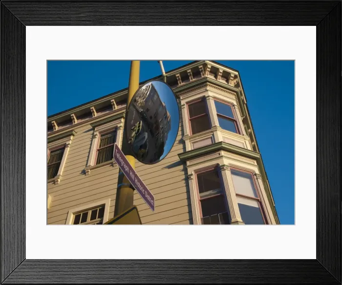 Framed Print : Telegraph Hill Historic District, San Francisco, California, United States of America Framed Print : Telegraph Hill Historic District, San Francisco, California, United States of America