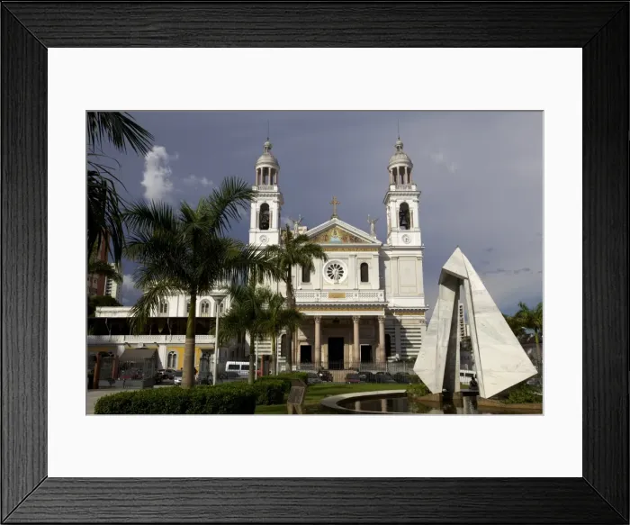 Framed Print : The church of Nazaree in Belem, Brazil, South America Framed Print : The church of Nazaree in Belem, Brazil, South America