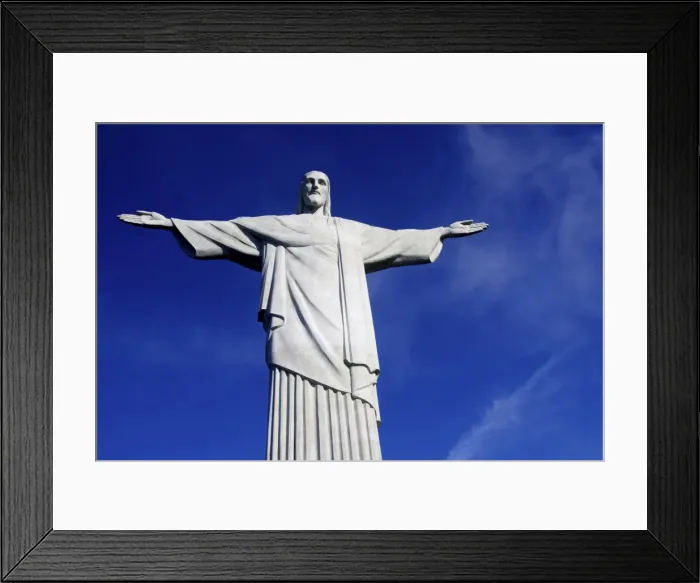 Framed Print : The Christ of Corcovado, Rio de Janeiro, Brazil, South America Framed Print : The Christ of Corcovado, Rio de Janeiro, Brazil, South America
