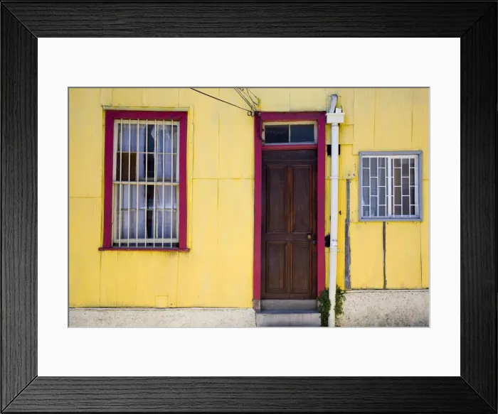 Framed Print : House in Cerro Concepcion, UNESCO World Heritage Site, Valparaiso, Chile, South America Framed Print : House in Cerro Concepcion, UNESCO World Heritage Site, Valparaiso, Chile, South America