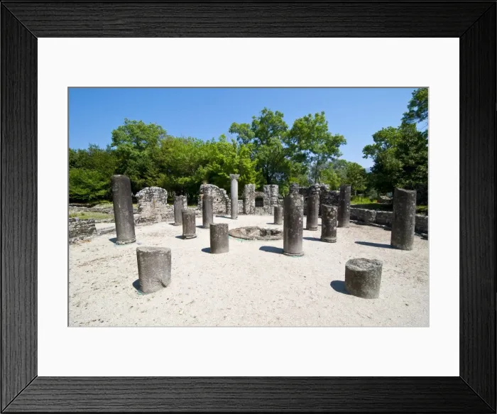 Framed Print : The Roman ruins of Butrint, UNESCO World Heritage Site, Albania, Europe Framed Print : The Roman ruins of Butrint, UNESCO World Heritage Site, Albania, Europe