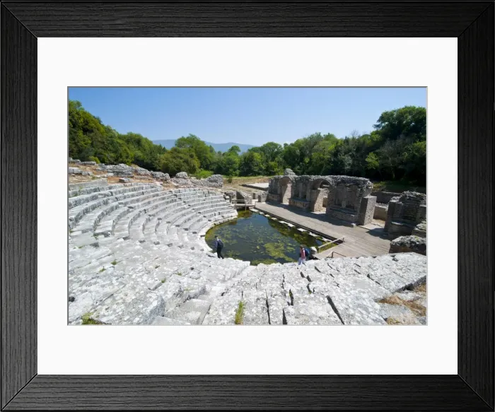 Framed Print : The Roman ruins of Butrint, UNESCO World Heritage Site, Albania, Europe Framed Print : The Roman ruins of Butrint, UNESCO World Heritage Site, Albania, Europe