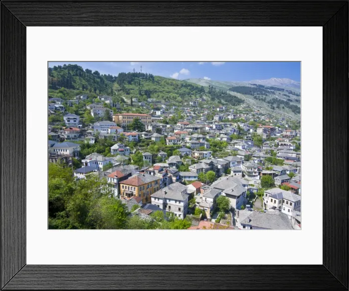 Framed Print : Gjirokaster, UNESCO World Heritage Site, Albania, Europe Framed Print : Gjirokaster, UNESCO World Heritage Site, Albania, Europe
