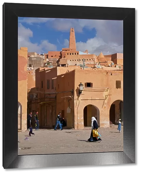 The city of Ghardaia, UNESCO World Heritage Site, M