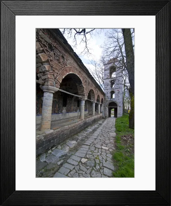 Framed Print : Antique Orthodox churches of Voskopoja, Albania, Europe Framed Print : Antique Orthodox churches of Voskopoja, Albania, Europe
