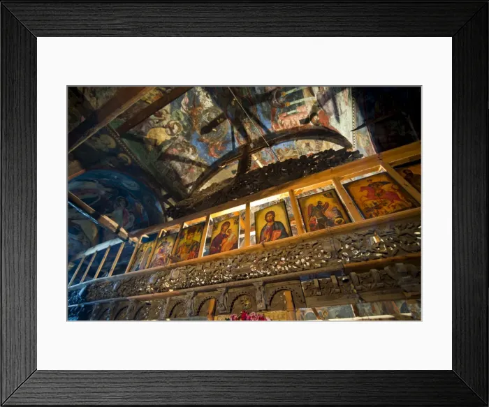 Framed Print : Old Orthodox churches of Voskopoja, Albania, Europe Framed Print : Old Orthodox churches of Voskopoja, Albania, Europe