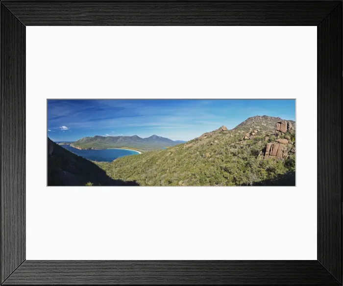 Framed Print : Wineglass Bay, Freycinet National Park, Freycinet Peninsula, Tasmania, Australia, Pacific Framed Print : Wineglass Bay, Freycinet National Park, Freycinet Peninsula, Tasmania, Australia, Pacific